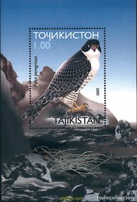 Timbres: 125354 MNH TAYIKISTAN 2001 AVES DE PRESA